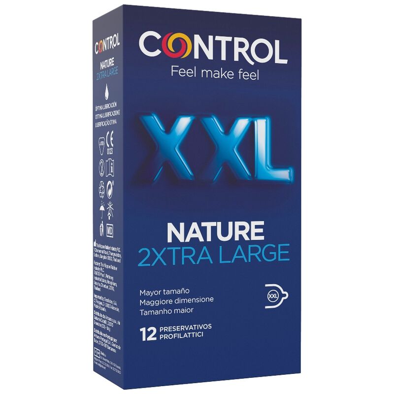 Preservativi Xtra Large Xxl - 12 Unità - Control