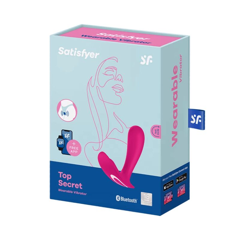 SATISFYER - VIBRATORE TOP SECRET ROSA - immagine 3