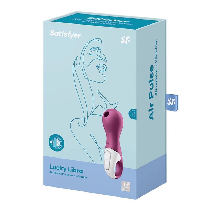 SATISFYER - STIMOLATORE E VIBRATORE LUCKY LIBRA - immagine 5
