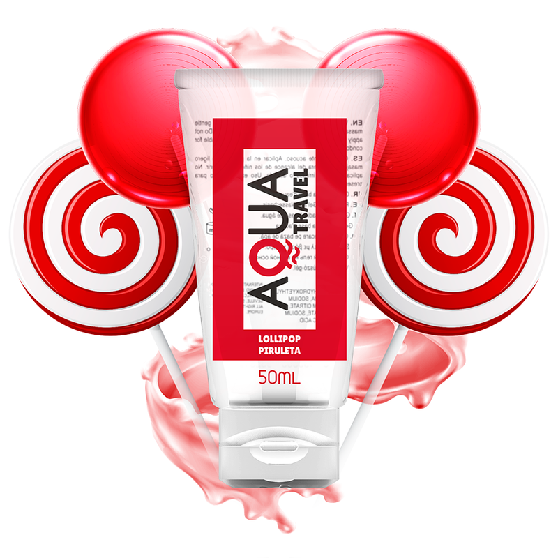 AQUA TRAVEL LOLLIPOP LUBRIFICANTE A BASE D''ACQUA - 50 ML