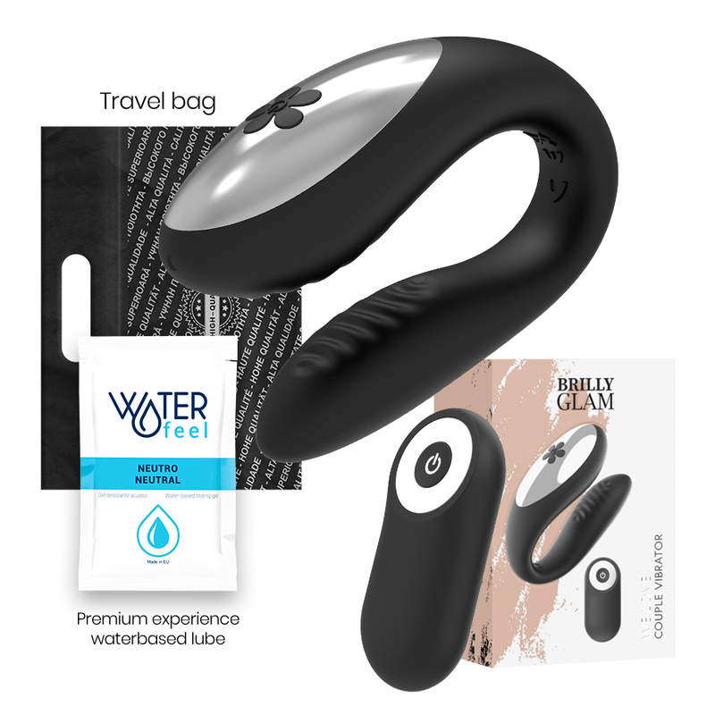 Brilly Glam- We Love Vibratore per coppie con telecomando