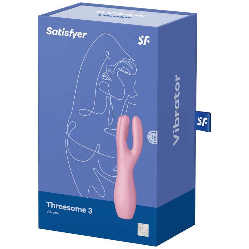 VIBRATORE SATISFYER THREESOME 3 - NUOVO - immagine 4