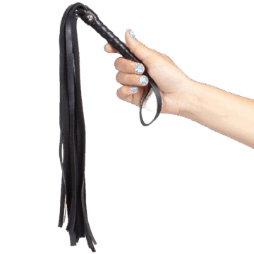 SECRETPLAY - BLACK BONDAGE WHIP COLLEZIONE BDSM