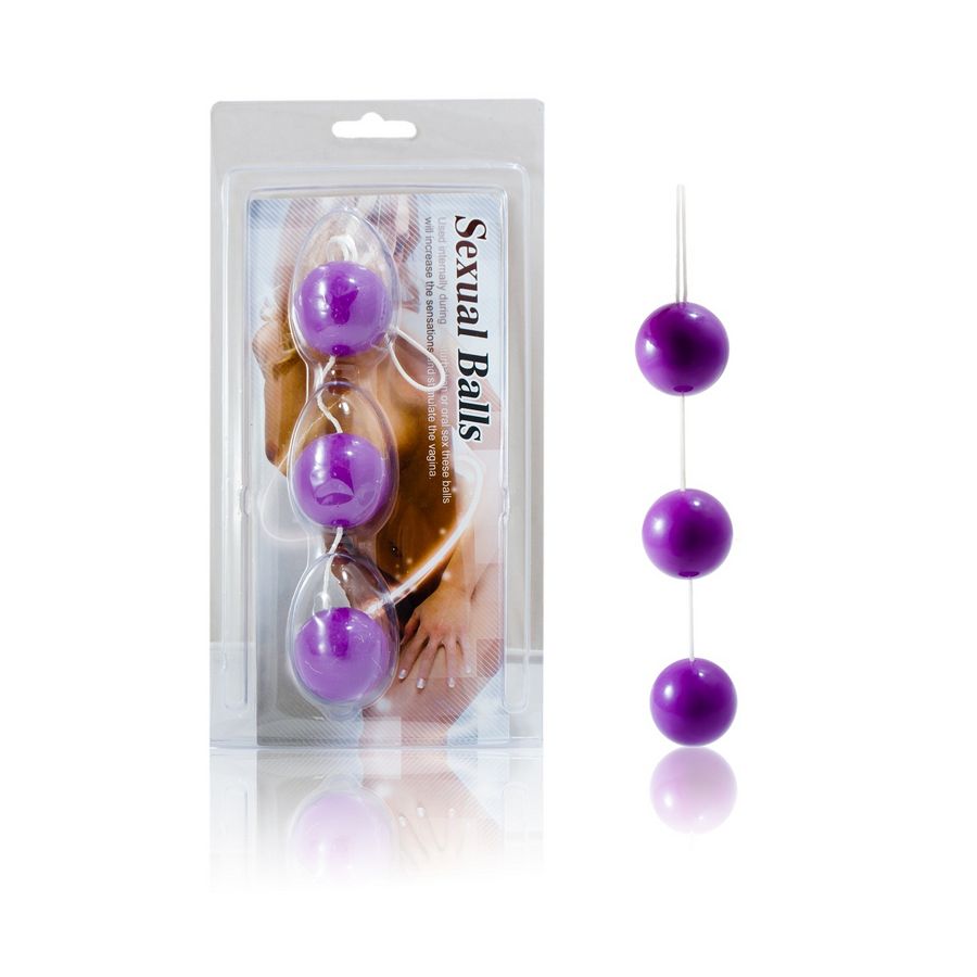 Striscia Sfere Anali in Abs Lilla 20 CM – Baile