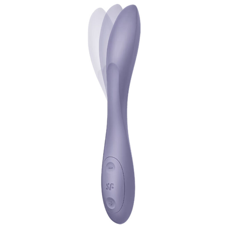 SATISFYER - MULTI VIBRATORE G-SPOT FLEX 2 VIOLA - immagine 2