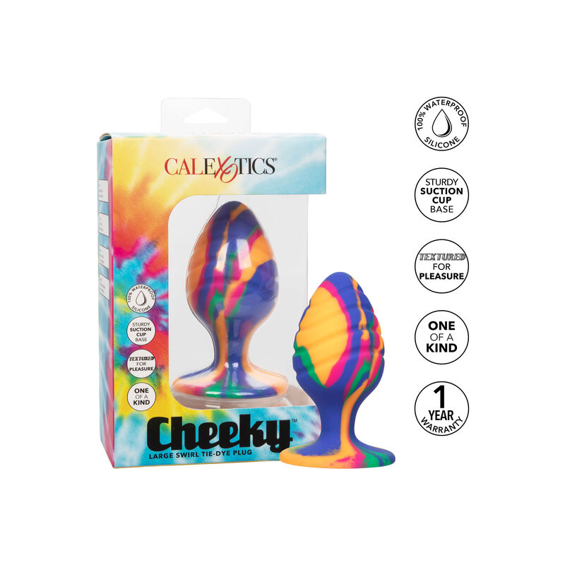 CALEXOTICS - CHEEKY GRANDE SPINA SWIRL ANALE - immagine 3