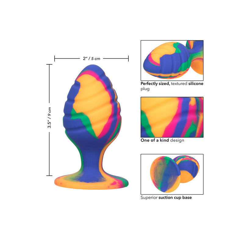 CALEXOTICS - CHEEKY GRANDE SPINA SWIRL ANALE - immagine 4