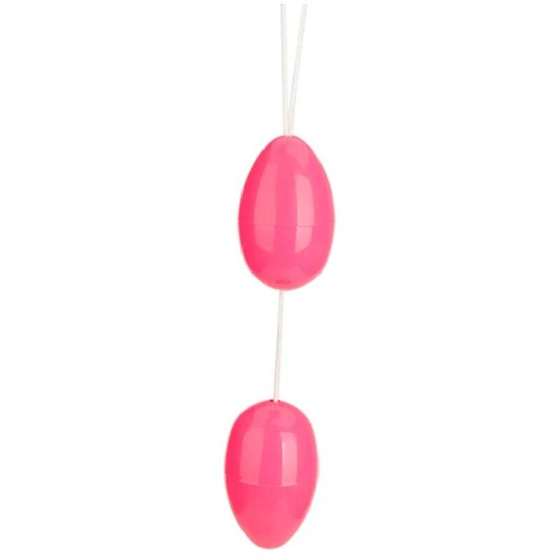TWINS BALLS ANAL BEADS ROSA