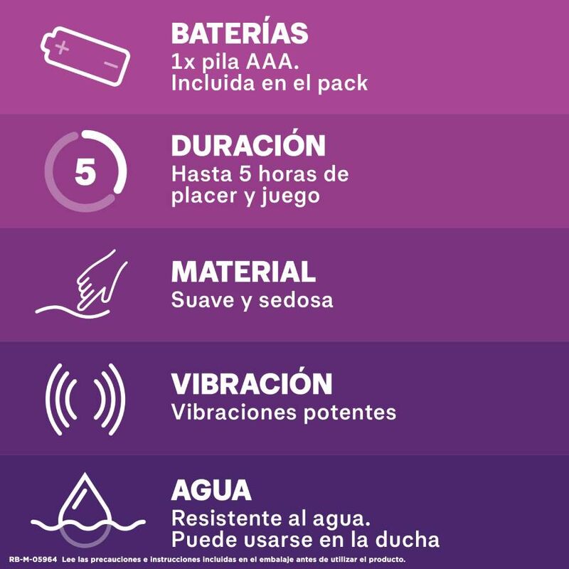 DUREX - PALLOTTO VIBRANTE INTENSO ORGASMO DI PURO PIACERE - immagine 3