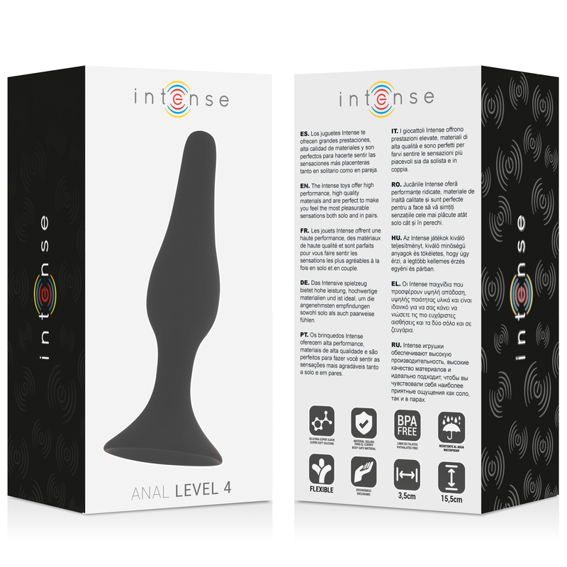 Intense – Anal Level 4 15,5 CM NERO - immagine 4