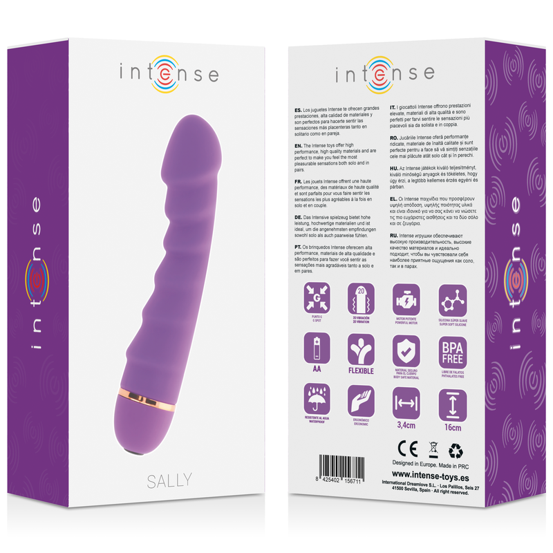 INTENSE - SALLY 20 VELOCIT SILICONE LILLA - immagine 5