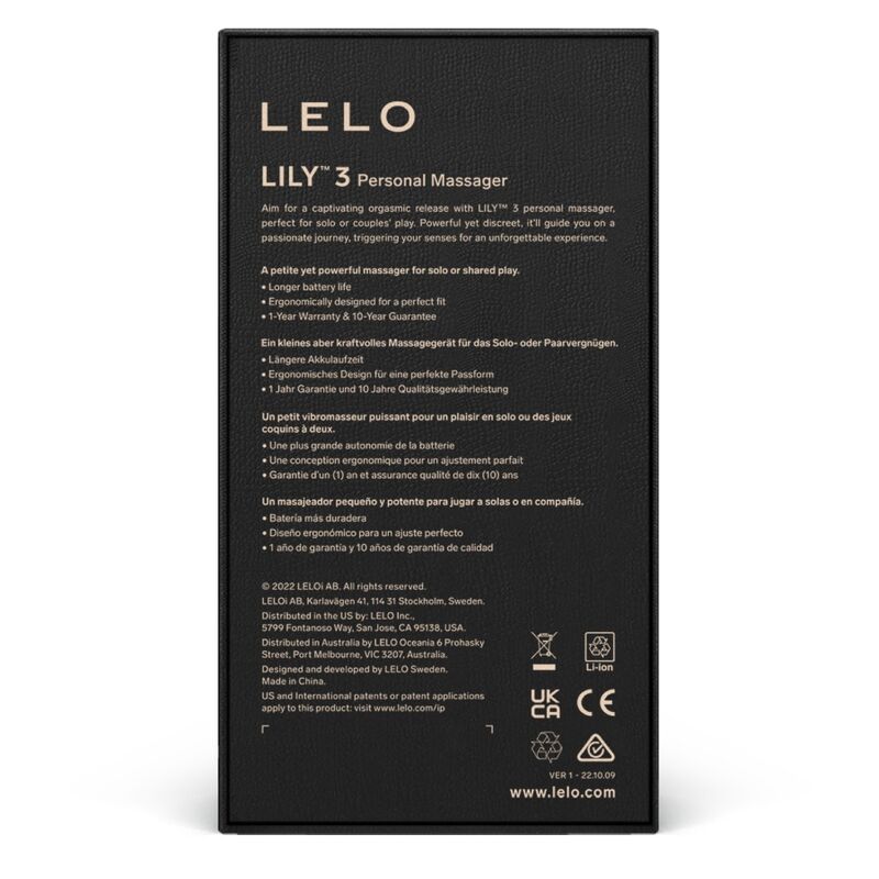 LELO LILY 3 PERSONAL MASSAGER - POLAR GREEN - immagine 4