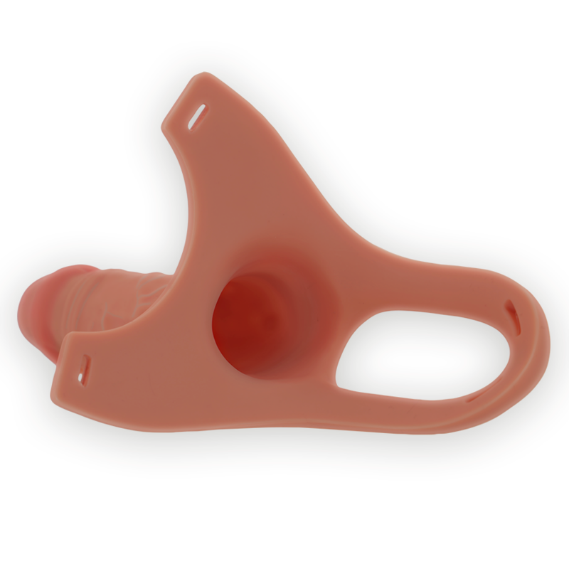 INTENSE - IMBRACATURA CAVA CON DILDO IN SILICONE 16 X 3,5 CM - immagine 5