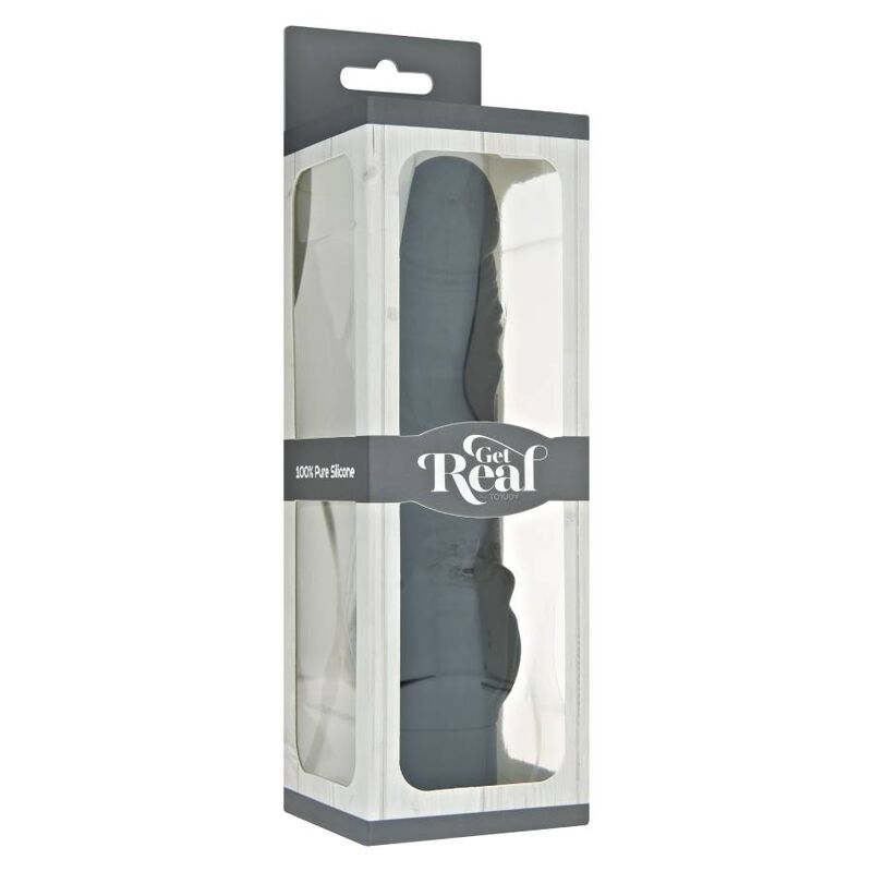 GET REAL - VIBRATORE STIM CLASSICO NERO - immagine 3