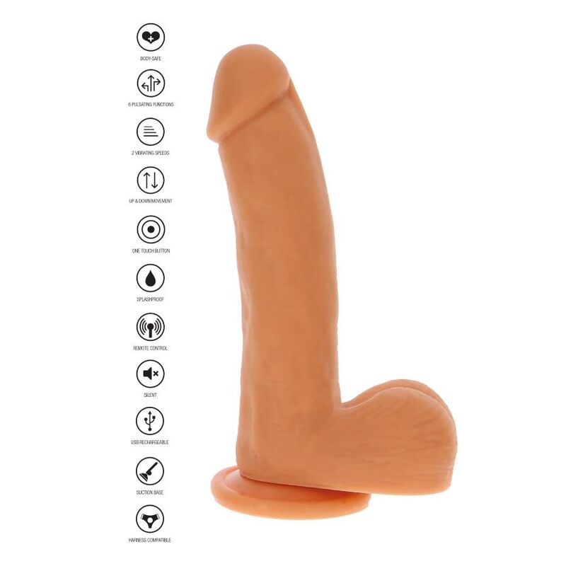 GET REAL - PULSE MAGNETICA FIDUCIA DILDO PELLE - immagine 4