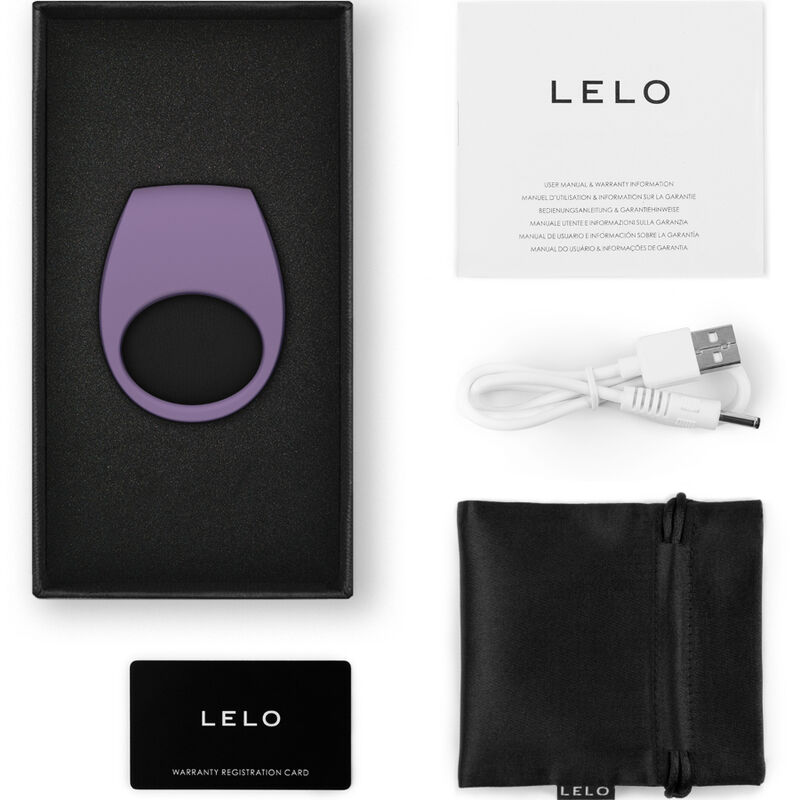 LELO - VIBRATING RING TOR 3  VIOLET DUSK - immagine 3
