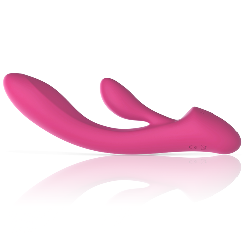 INTENSE - VIBRATORE LUIGI RABBIT SILICONE LIQUIDO ROSA - immagine 5