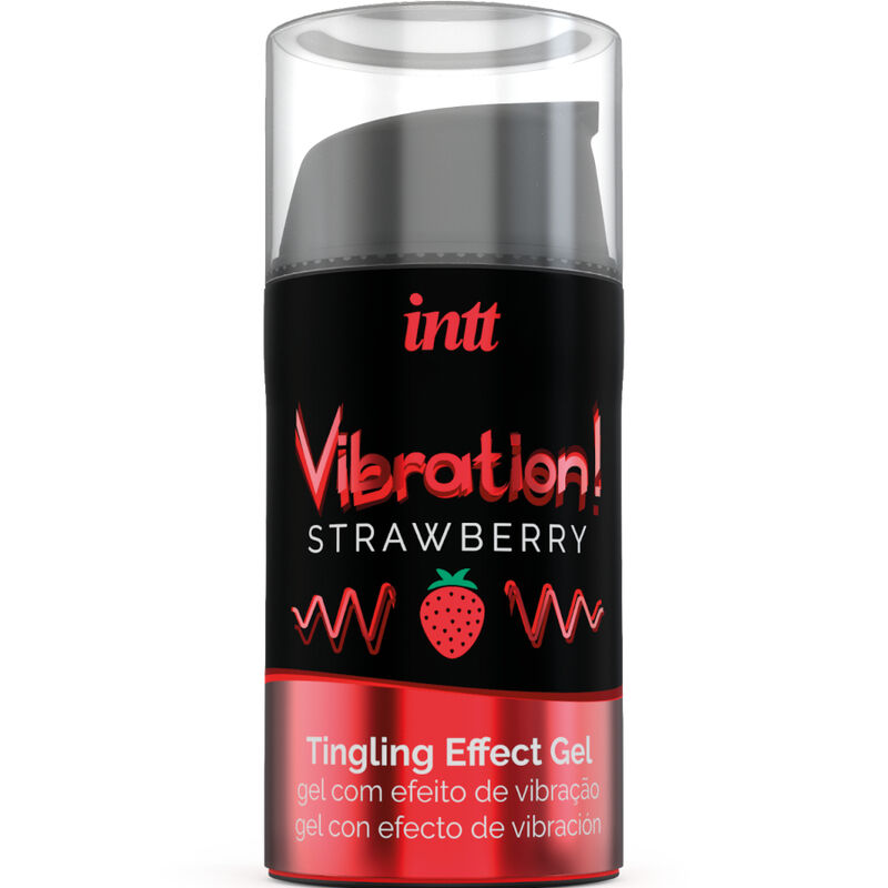 INTT – POTENTE GEL VIBRANTE LIQUIDO STIMOLANTE INTIMO FRAGOLA 15 ML