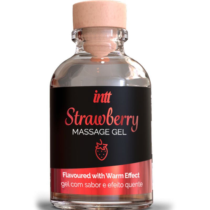 Gel Massaggiante al Gusto Fragola - 30 ML – Intt