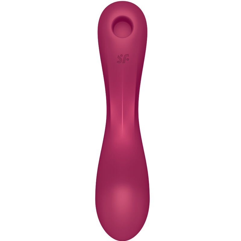 SATISFYER - CURVE TRINITY 1 AIR PULSE VIBRATION RED - immagine 4