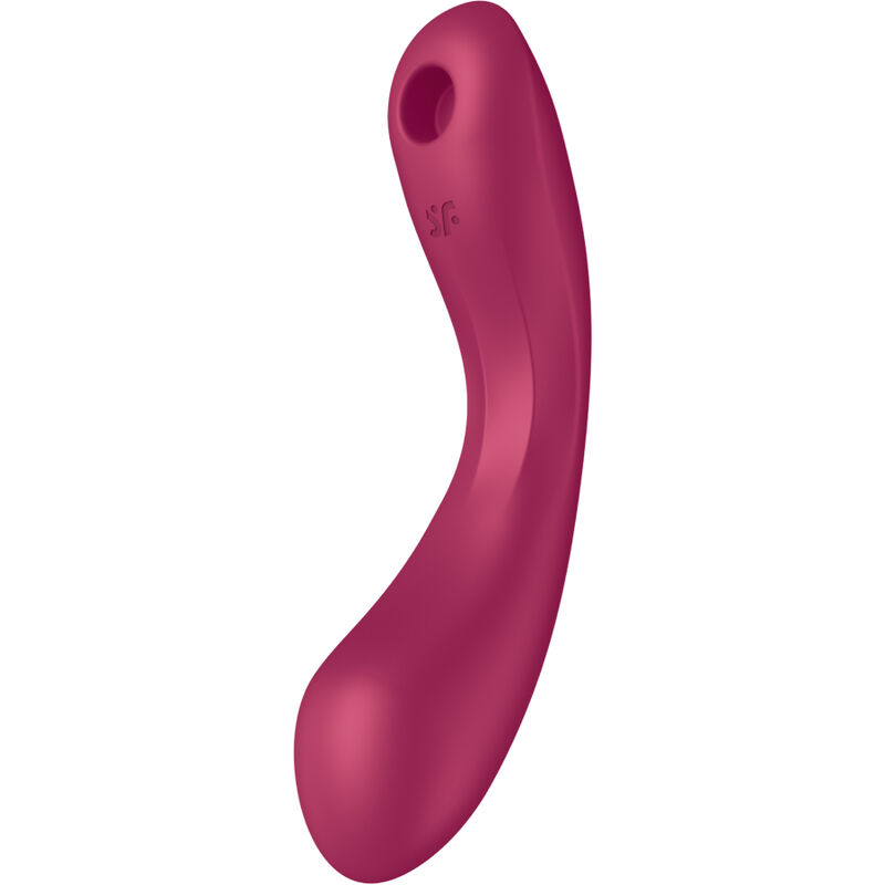 SATISFYER - CURVE TRINITY 1 AIR PULSE VIBRATION RED - immagine 3