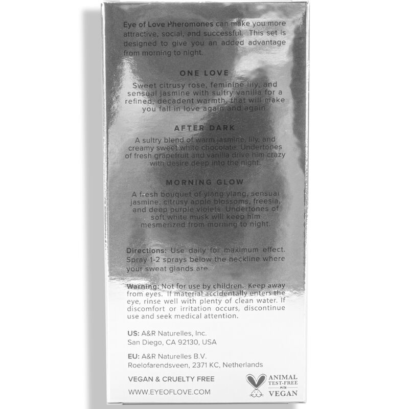 EYE OF LOVE - EOL PHR PARFUM 10ML SET/3 - MORNING GLOW, ONE LOVE, AFTER DARK - immagine 3