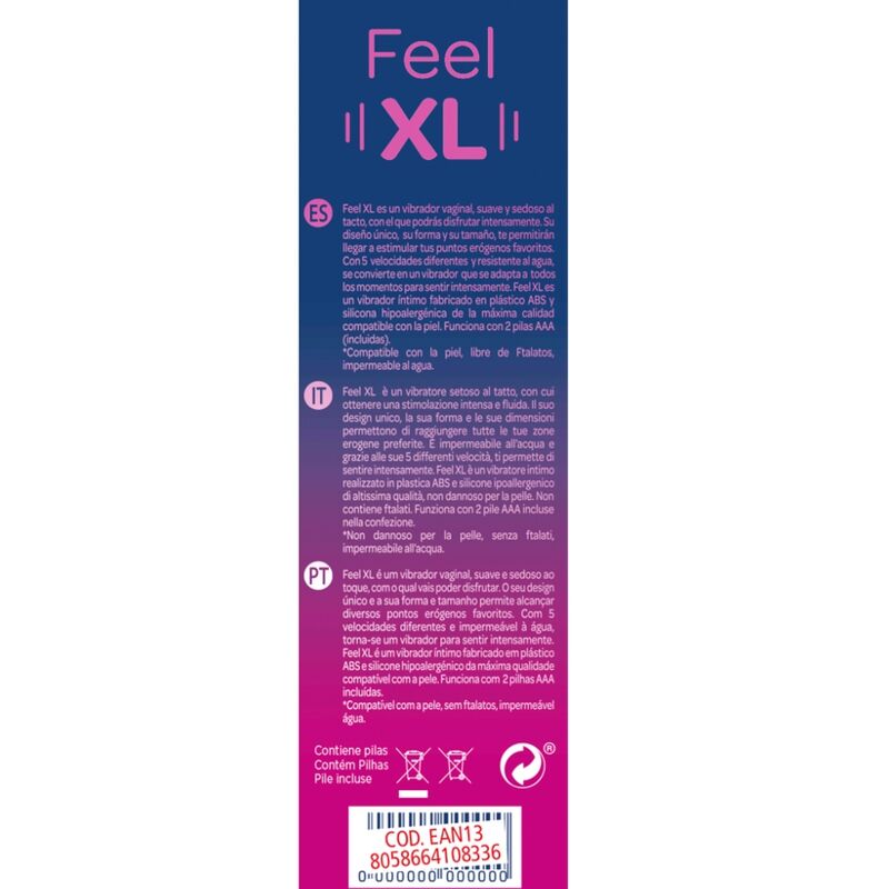 CONTROL - FEEL BULLET VIBRANTE XL - immagine 3