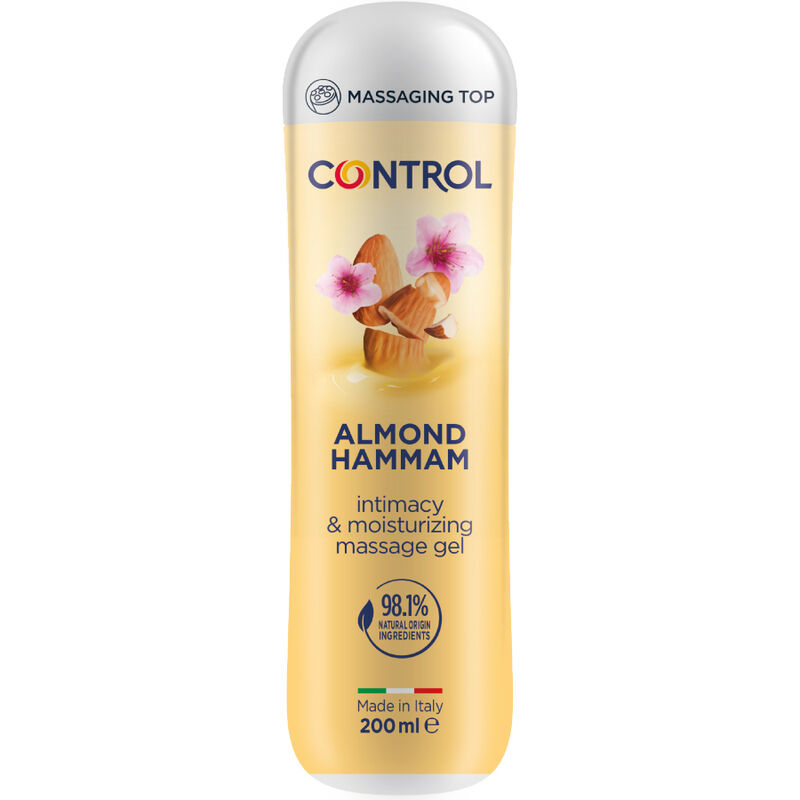 CONTROL - GEL DA MASSAGGIO HAMMAM ALLE MANDORLE 3 IN 1 200 ML - immagine 3