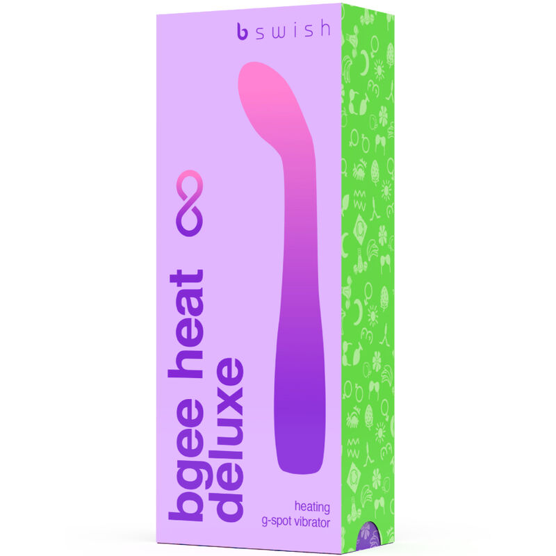 B SWISH - BGEE HEAT INFINITE DELUXE VIBRATORE RICARICABILE LAVANDA SILICONE - immagine 4