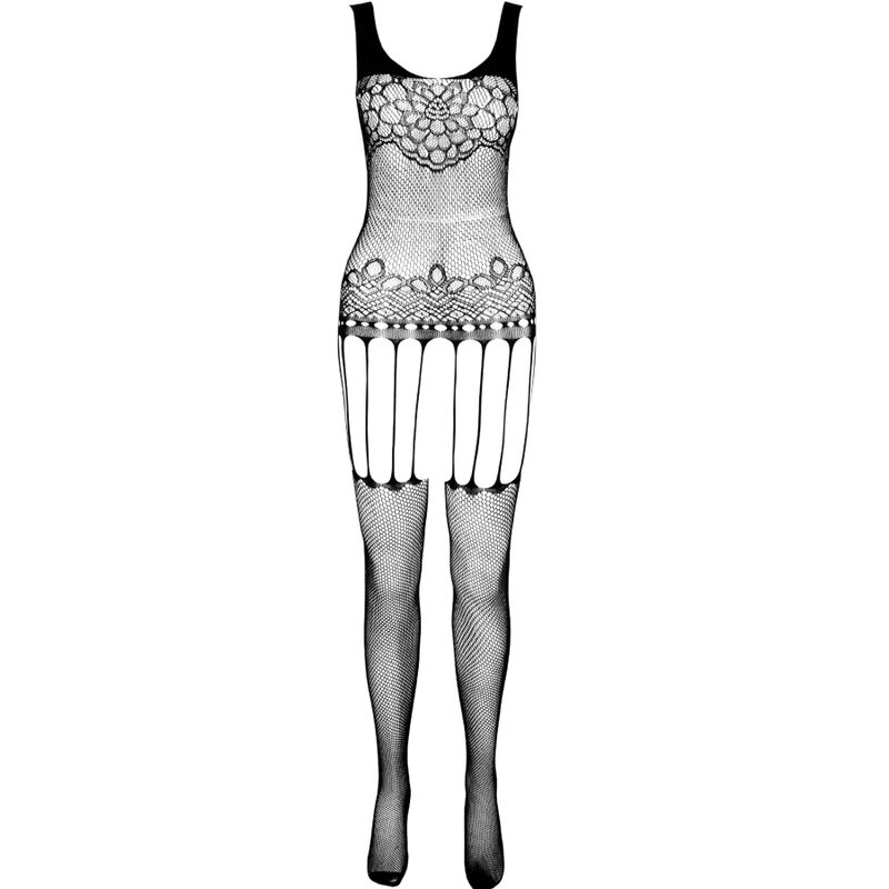 PASSION - COLLEZIONE ECO BODYSTOCKING ECO BS001 NERO - immagine 3