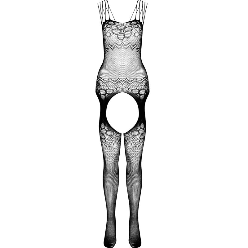 PASSION - COLLEZIONE ECO BODYSTOCKING ECO BS004 NERO - immagine 3