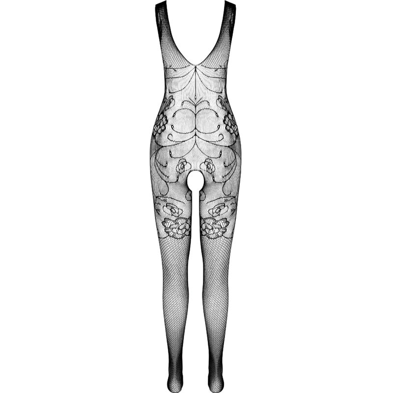 PASSION - COLLEZIONE ECO BODYSTOCKING ECO BS012 NERO - immagine 4
