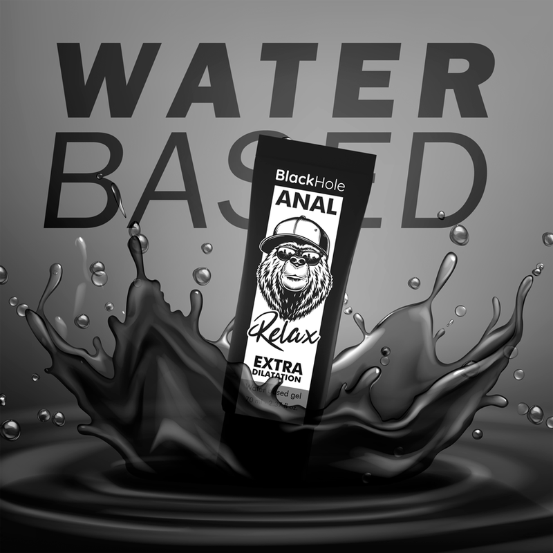 BLACK HOLE GEL BASE ACQUA DILATAZIONE ANALE 70 ML - immagine 4
