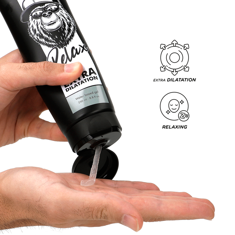 BLACK HOLE - GEL A BASE ACQUA DILATAZIONE ANALE 250 ML - immagine 3