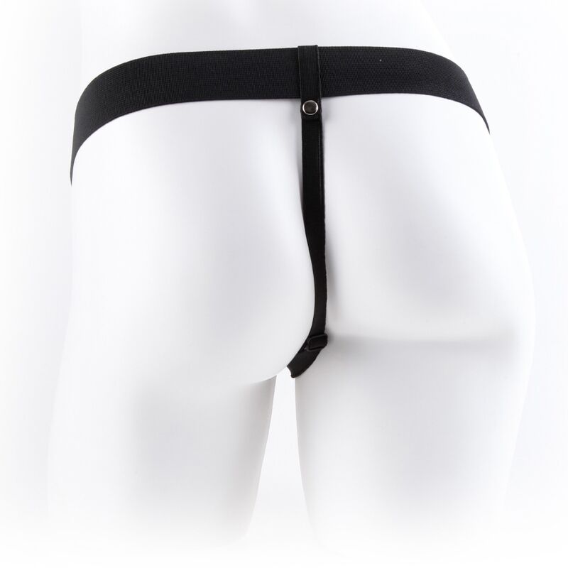 FETISH FANTASY SERIES - IMBRAGATURA REGOLABILE TELECOMANDO PENE REALISTICO CON TESTICOLI 23 CM - immagine 3