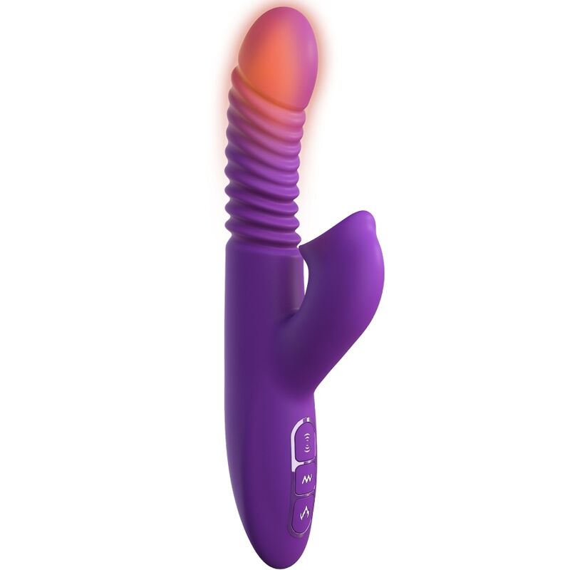 FANTASY FOR HER - STIMOLATORE DEL CLITORIDE CON OSCILLAZIONE DEL CALORE E FUNZIONE VIBRAZIONE VIOLA - immagine 2