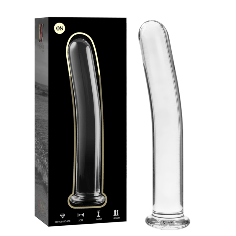 Dildo in Vetro 14,5 CM x 2 CM – Nebula Series by Ibiza