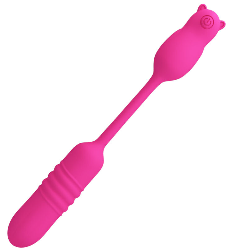 PRETTY LOVE - NOBIKUMA PROIETTORE VIBRANTE IN SILICONE ROSA - immagine 3