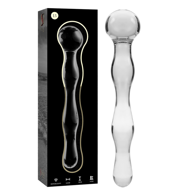 Dildo in Vetro 18 CM x 3,5 CM – Nebula Series By Ibiza