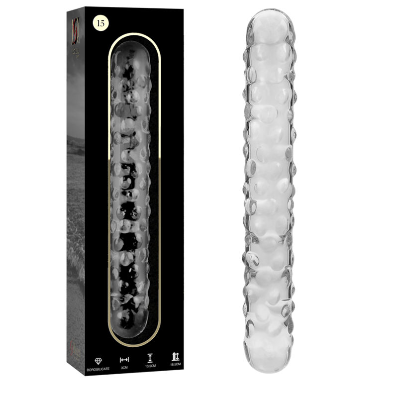 Dildo in Vetro 18,5 CM x 3 CM – Nebula Series by Ibiza