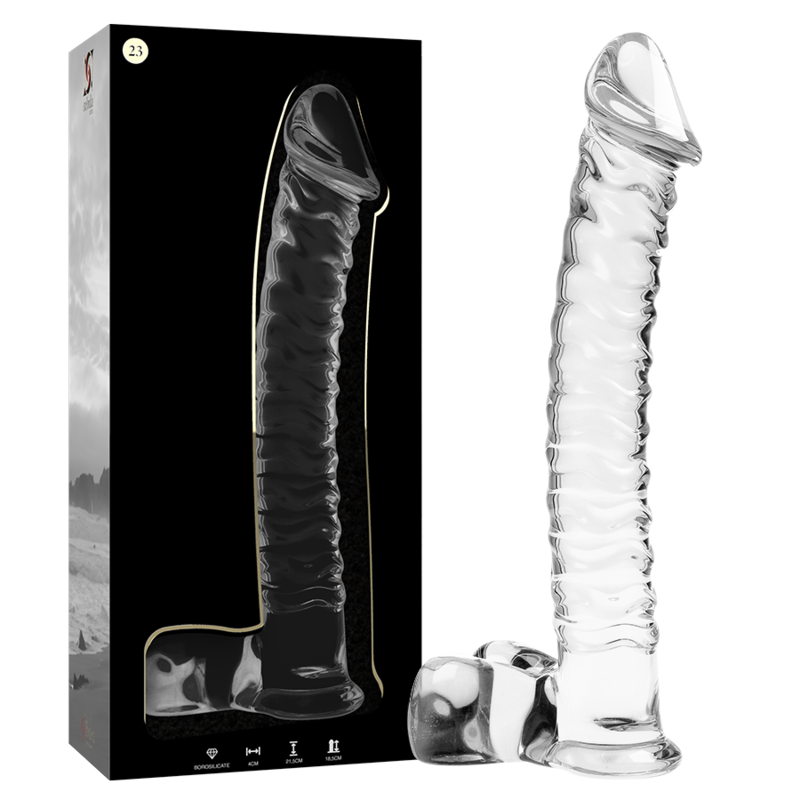 Dildo in Vetro 21,5 CM x 4 CM – Nebula Series By Ibiza