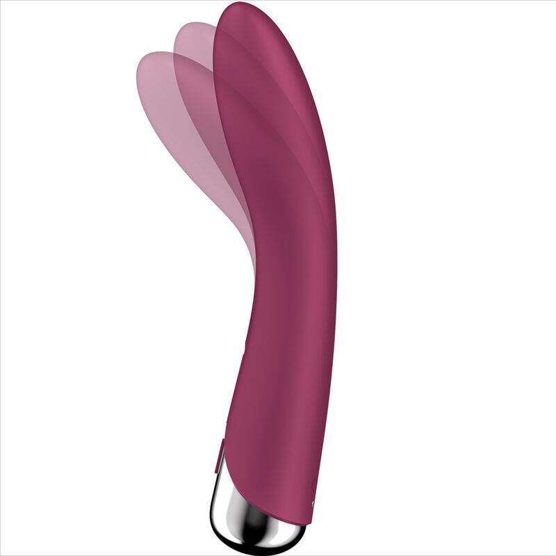 SATISFYER - SPINNING VIBE 1 VIBRATORE G-SPOT ROTATOR ROSSO - immagine 5