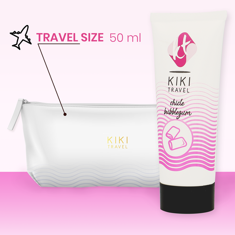 KIK TRAVEL FRAGOLA GUM LUBRIFICANTE 50 ML - immagine 3