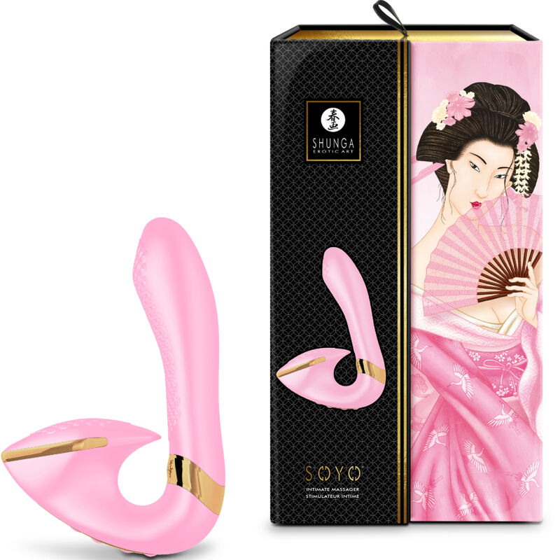 SHUNGA - SOYO MASAJEADOR INTIMO ROSA - immagine 3
