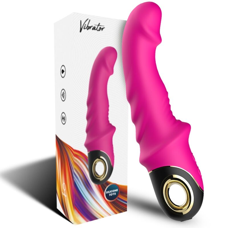 ARMONY - JOYBLADE DILDO VIBRATORE ROTATORE FUCSIA - immagine 5