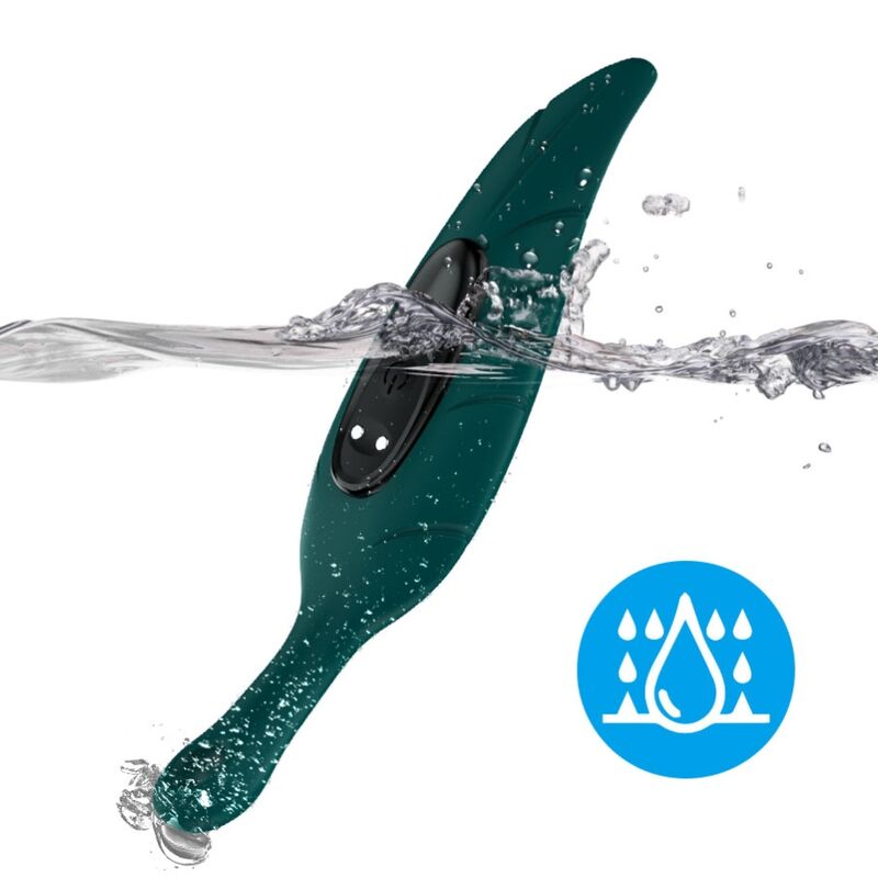 ARMONY - STIMOLATORE E VIBRATORE VERDE FOGLIA - immagine 3
