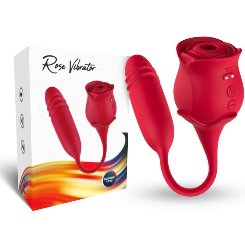 ARMONY - ROSEKNIGTH CLITORIDE SUCKER  VIBRATOR ROSSO