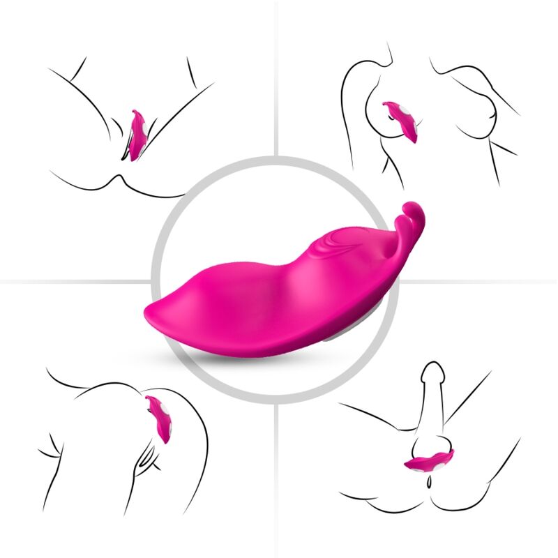 ARMONY - MUTANDINA INDOSSABILE HONEYBEE VIBRATORE G-SPOT FUCSIA - APP GRATUITA - immagine 2