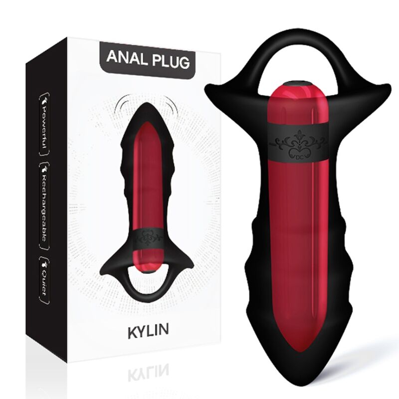 ARMONY - VIBRATORE A DITA KYLIN E TELECOMANDO CON PRESA ANALE NERO - immagine 5