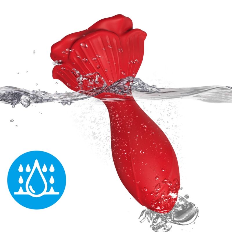 ARMONY - VIBRATORE ROSA E TELECOMANDO PICCOLO PLUG ANALE ROSSO - immagine 3